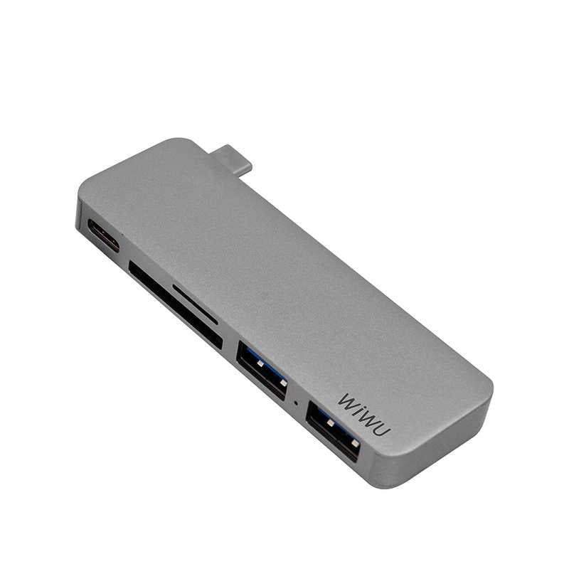 Wiwu T6 Type-C Hub Gri