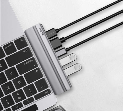 Wiwu T9 Type-C Hub Gri