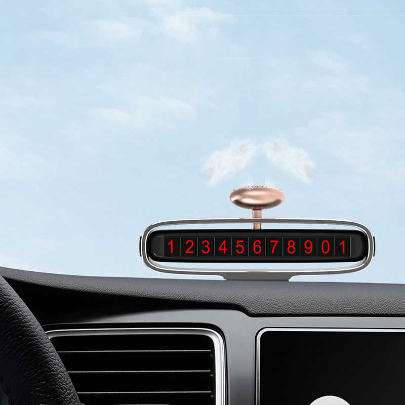 Wiwu TC-001 Araç Kokulu Park Numaratörü Siyah