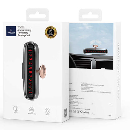 Wiwu TC-001 Araç Kokulu Park Numaratörü Siyah