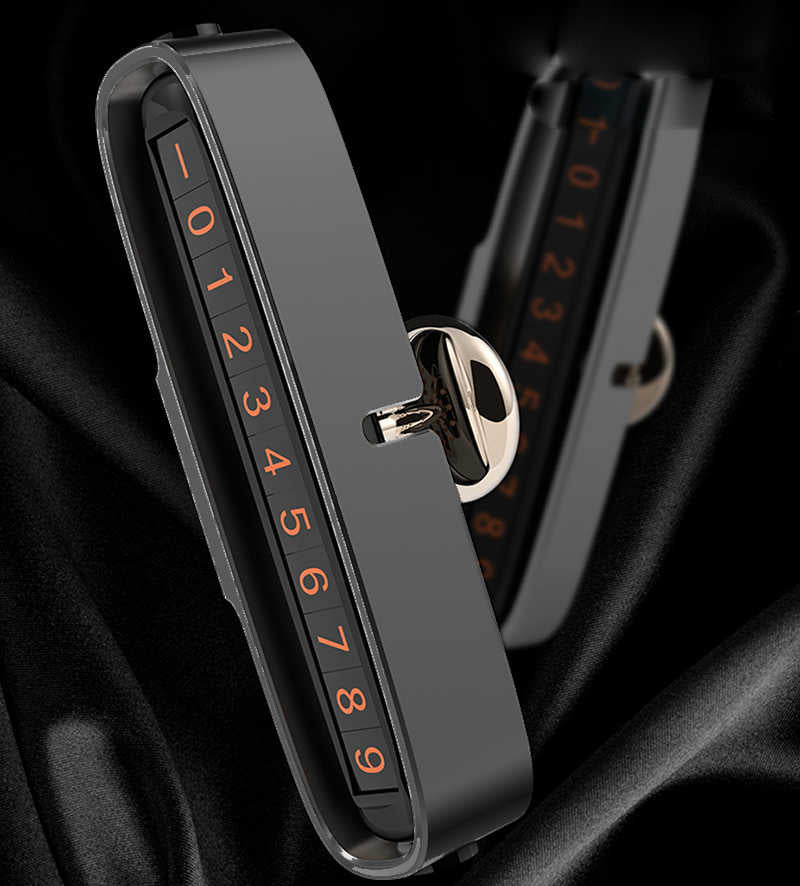 Wiwu TC-001 Araç Kokulu Park Numaratörü Siyah