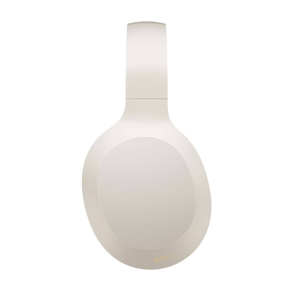 Wiwu TD-01 Bach Serisi Katlanabilir Kulak Üstü Bluetooth Kulaklık Krem