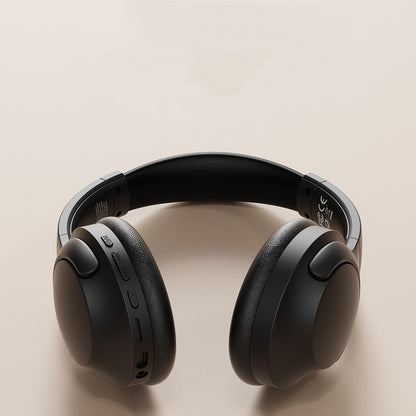 Wiwu TD-08 Elite Serisi Ayarlanabilir Pure Bass Hi-Fi Kulak Üstü Bluetooth Kulaklık v5.3 Siyah