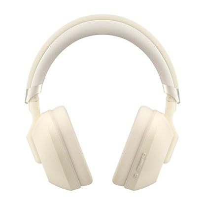 Wiwu TD-09 Solar Enerjili ANC Özellikli Katlanabilir Ayarlanabilir Kulak Üstü v5.3 Bluetooth Kulaklık Beyaz