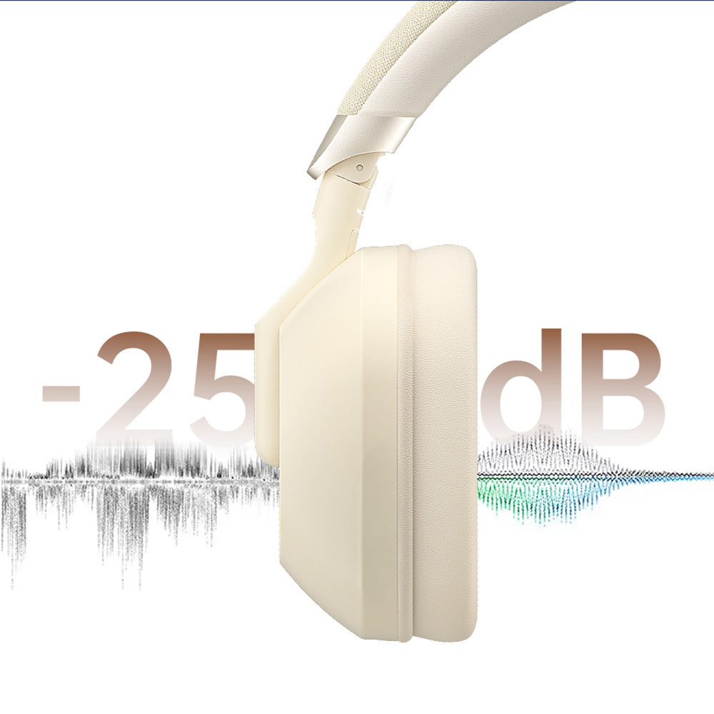 Wiwu TD-09 Solar Enerjili ANC Özellikli Katlanabilir Ayarlanabilir Kulak Üstü v5.3 Bluetooth Kulaklık Beyaz