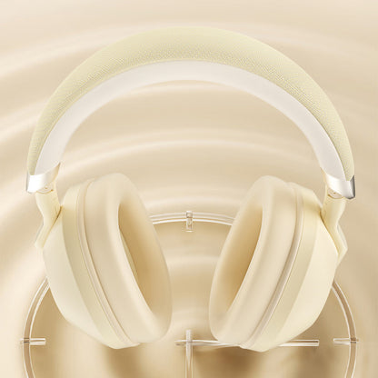 Wiwu TD-09 Solar Enerjili ANC Özellikli Katlanabilir Ayarlanabilir Kulak Üstü v5.3 Bluetooth Kulaklık Siyah