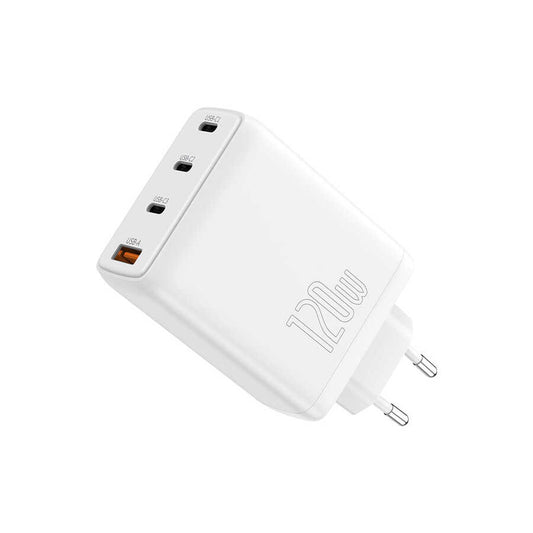 Wiwu TR257-AEU Mini GaN Tech 120W Power Adaptör Beyaz
