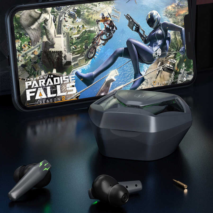 Wiwu TWS07 Bluetooth Kulaklık Gri