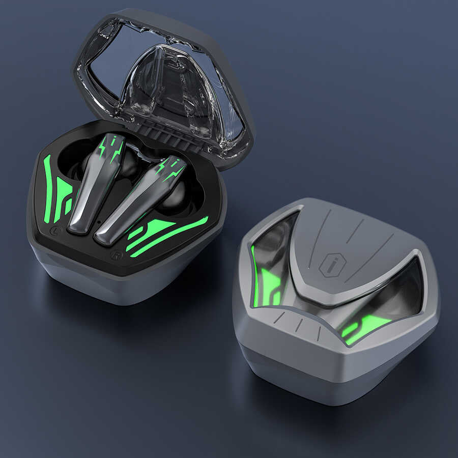 Wiwu TWS07 Bluetooth Kulaklık Gri