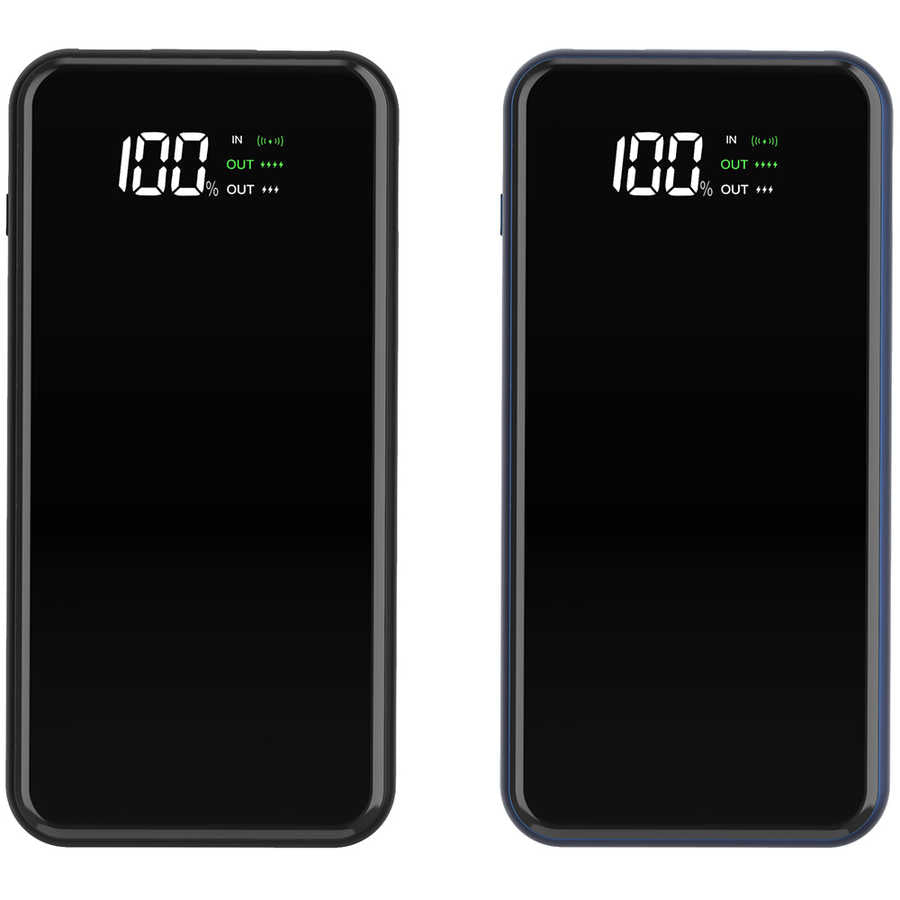 Wiwu W1 8000 Mah Wireless Powerbank Mavi