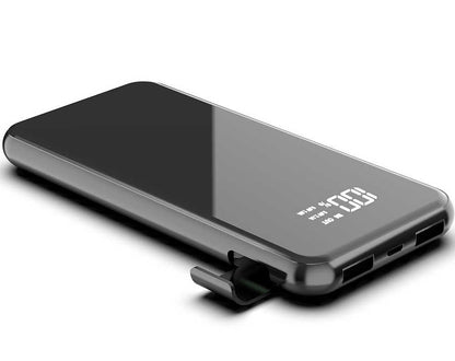 Wiwu W1 8000 Mah Wireless Powerbank Mavi
