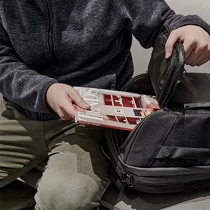 Wiwu Warriors Back Pack 21 Bölmeli 30 Litre Kapasiteli Su Geçirmez Sırt Çantası Siyah