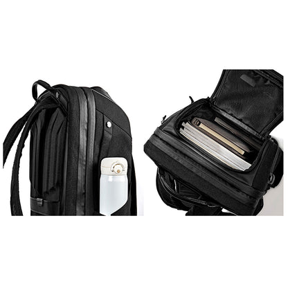 Wiwu Warriors Back Pack 21 Bölmeli 30 Litre Kapasiteli Su Geçirmez Sırt Çantası Siyah