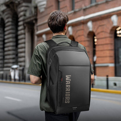 Wiwu Warriors Back Pack Pro Max DuPont Cordura 1000D 30 Litre Kapasiteli Su Geçirmez Sırt Çantası Siyah