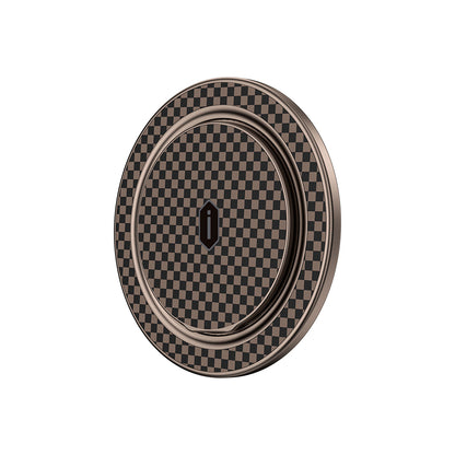 Wiwu Warriors Serisi Aramid Fiber 360 Derece Dönebilen Magnetik Ring Stand Telefon Tutucu Desert Titanyum