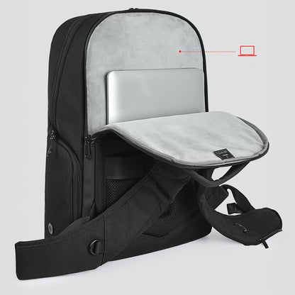 Wiwu Warriors X Pro Cordura 1200D Su Geçirmez Sırt Çantası Siyah