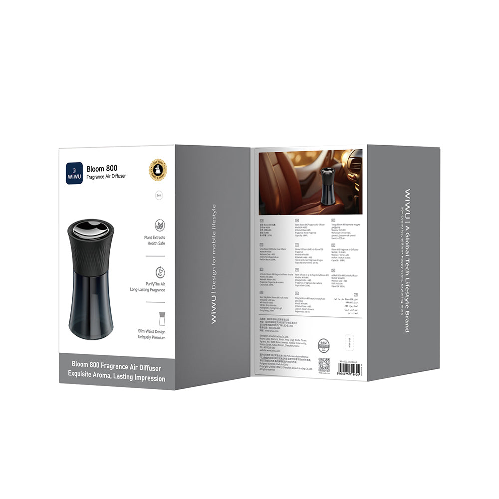 Wiwu Wi-Ai800 Bloom İnce Tasarımlı Hava Nemlendirici ve Koku Difüzörü Zen Çayı