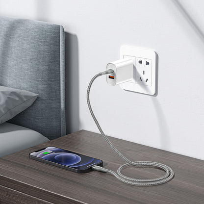 Wiwu Wİ-C017 Concise Serisi Type-C to Lightning PD Data Kablo 30W 2 Metre Siyah