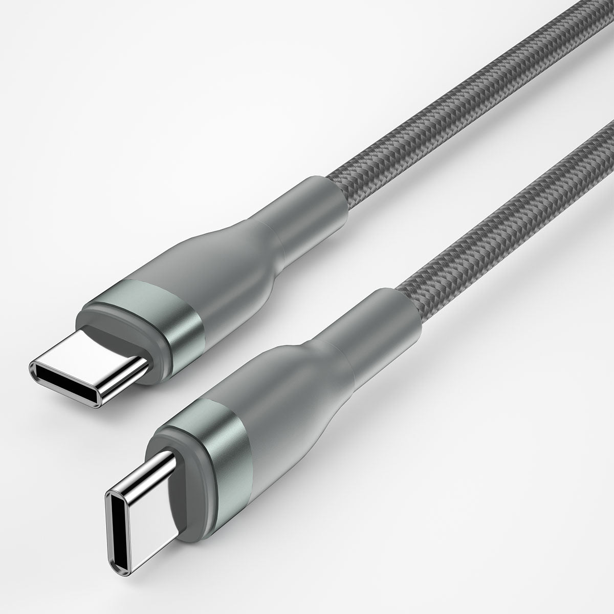 Wiwu Wİ-C017 Concise Serisi Type-C to Type-C PD Data Kablo 100W 1.2 Metre Gri