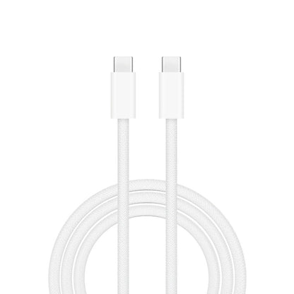 Wiwu Wi-C032 Classic Serisi 60W Hızlı Şarj Özellikli Type-C to Type-C Kablo 1.5M Beyaz