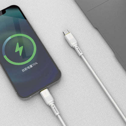 Wiwu Wi-C034 Type-C to Lightning PD Kablo 30W 120cm Beyaz