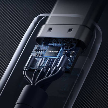 Wiwu Wi-C036 Type-C to Type-C PD Kablo 240W 100cm Siyah