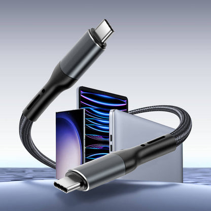 Wiwu Wi-C036 Type-C to Type-C PD Kablo 240W 100cm Siyah