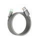 Wiwu Wi-C082 Maglink Serisi LED Göstergeli USB-A to Type-C Hızlı Şarj Özellikli Data ve Şarj Kablosu 60W 1M