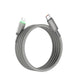 Wiwu Wi-C083 Maglink Serisi Işıklı Magnetik Type-C to Lightning PD Hızlı Şarj Özellikli Data ve Şarj Kablosu 27W 1M