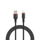 Wiwu Wi-C095 FlameGuard Serisi USB-A to Lightning Data ve Şarj Kablosu 1.2M