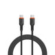 Wiwu Wi-C098 FlameGuard Serisi Type-C to Type-C Data ve Şarj Kablosu 60W 1.2M