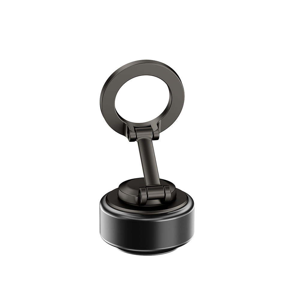 Wiwu Wi-CH056 Type-C Portlu Elektrikli Vakum Özellikli Magnetik Telefon Tutucu Siyah