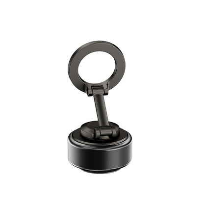 Wiwu Wi-CH056 Type-C Portlu Elektrikli Vakum Özellikli Magnetik Telefon Tutucu Siyah