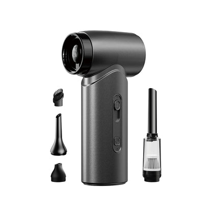 Wiwu Wi-FS015 Üfleme-Emme-Vakumlama ve Şişirme 5in1 Elektrikli Oto Araç Süpürgesi 50000PA Gri