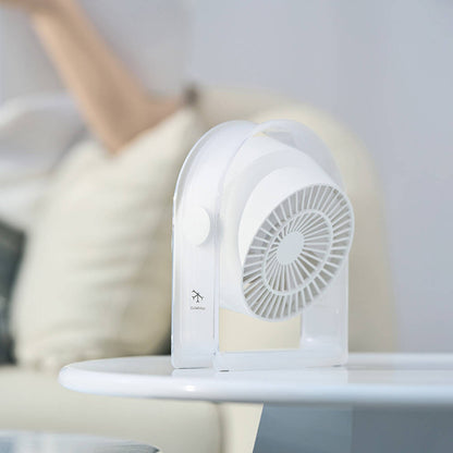 Wiwu Wi-FS07 Snow Serisi Soğutuculu Taşınabilir Standlı Turbo Masaüstü Fan Beyaz