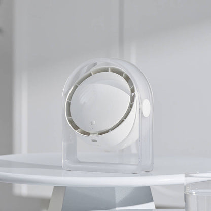 Wiwu Wi-FS07 Snow Serisi Soğutuculu Taşınabilir Standlı Turbo Masaüstü Fan Beyaz