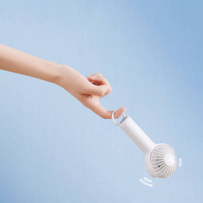 Wiwu Wi-FS08 Bubble Serisi Stand Olabilen Askılıklı Portatif Mini Vantilatör Soğutucu El Fanı Beyaz