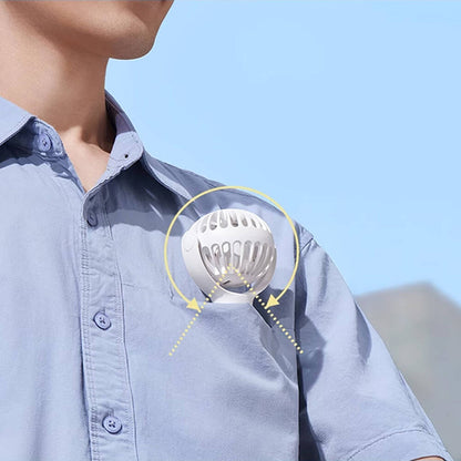 Wiwu Wi-FS08 Bubble Serisi Stand Olabilen Askılıklı Portatif Mini Vantilatör Soğutucu El Fanı Beyaz