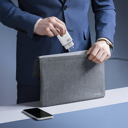 Wiwu Wi-G008 Essen Serisi GaN Tech PD Hızlı Şarj Özellikli Şarj Başlığı 30W Beyaz