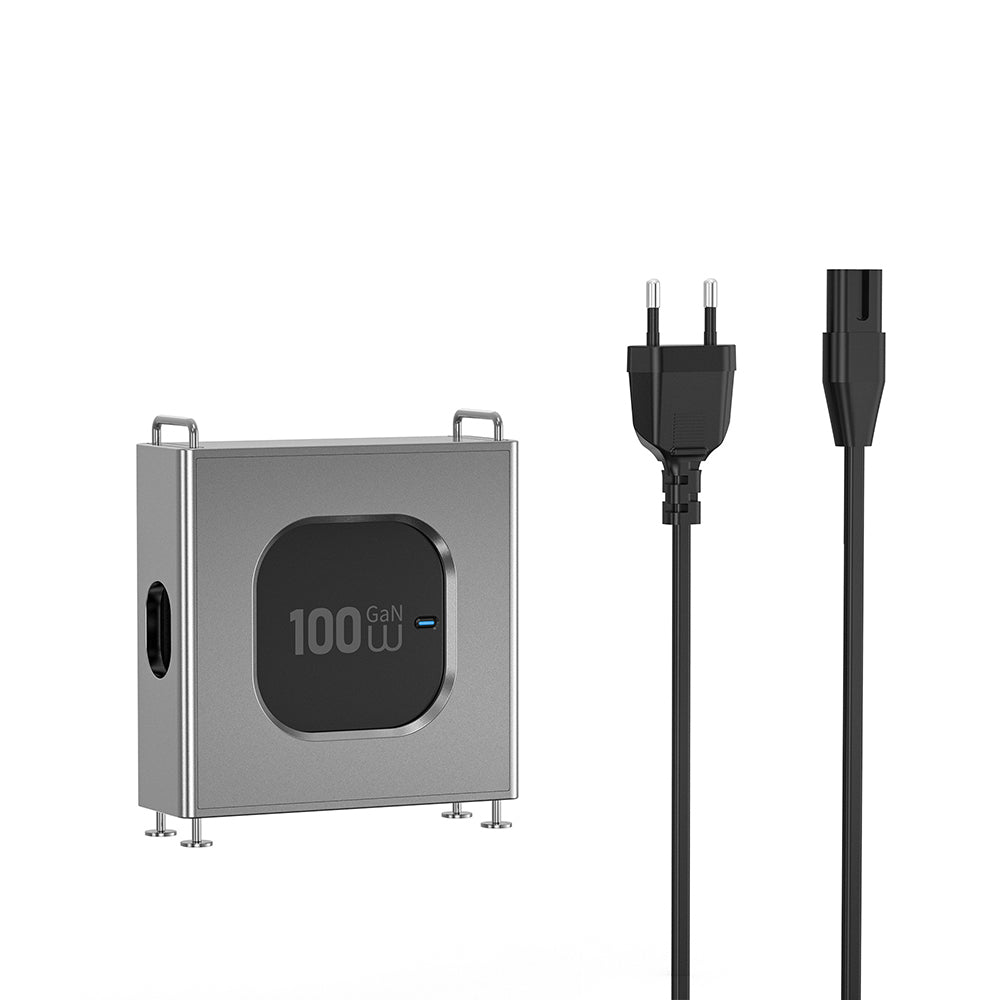 Wiwu Wi-G013 Warrior Serisi GaN Tech Hızlı Şarj Özellikli Şarj Başlığı 100W Siyah