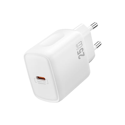 Wiwu Wi-G016 Essen Serisi GaN Tech PD Hızlı Şarj Özellikli Şarj Başlığı 25W Beyaz