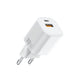 Wiwu Wi-G017 Cube Serisi Type-C PD & USB-A GaN Tech PD Hızlı Şarj Özellikli Mini Şarj Başlığı 33W