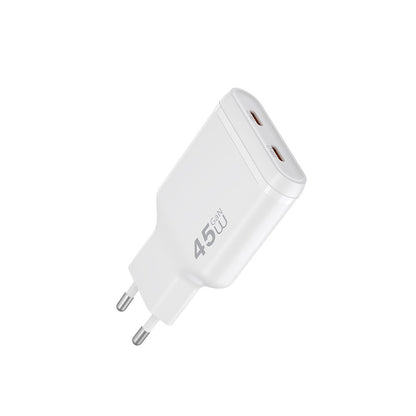 Wiwu Wi-G034 Essen Slim Serisi GaN Tech PD Hızlı Şarj Özellikli Şarj Başlığı 45W