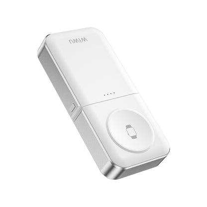 Wiwu Wi-M21 Elf Serisi 3in1 Mini Wireless Powerbank 1100mAh 3W Beyaz