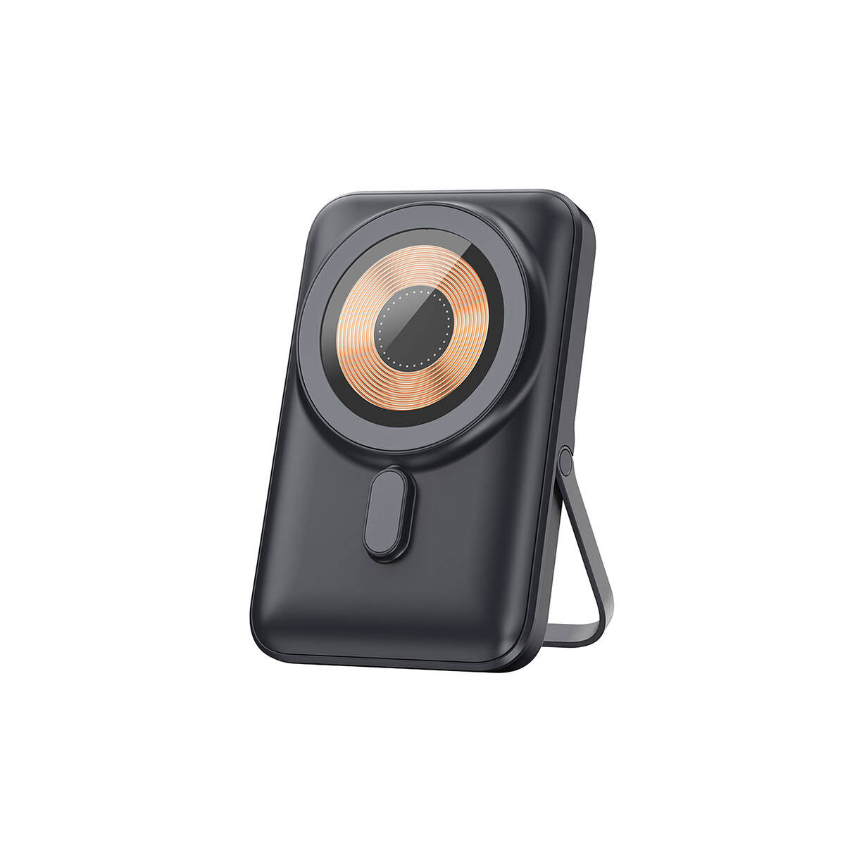 Wiwu Wi-P009 LED Ekranlı Standlı Kablosuz Şarj Özellikli Taşınabilir Powerbank 10000mAh 20W Beyaz