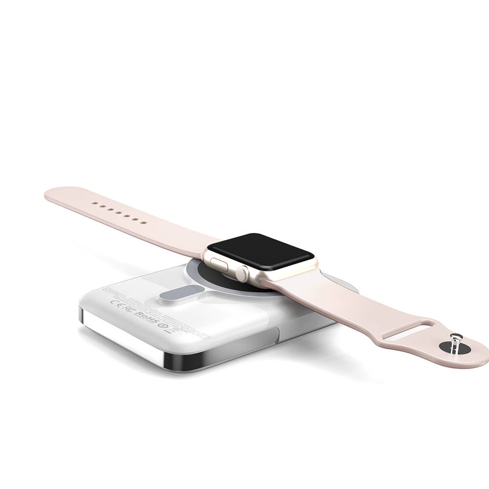 Wiwu Wi-P018 Elite Serisi Led Ekranlı M-safe Powerbank Wireless 15W 10000mAh Siyah