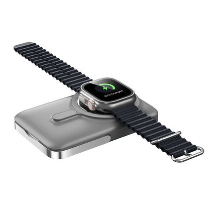 Wiwu Wi-P018 Elite Serisi Led Ekranlı M-safe Powerbank Wireless 15W 10000mAh Siyah