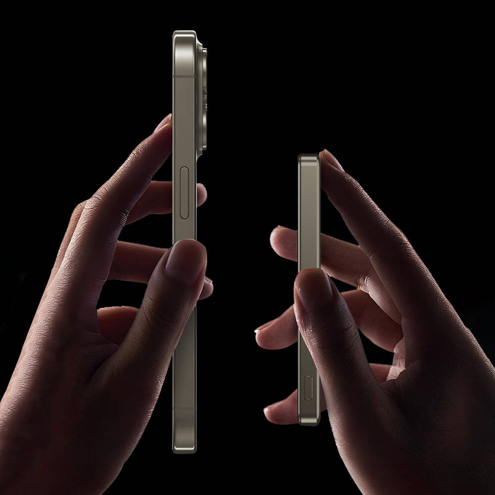 Wiwu Wi-P020 Ultra-Thin Explore Serisi Led Göstergeli Wireless M-safe Powerbank 15W 10000mAh Titanyum-Gold