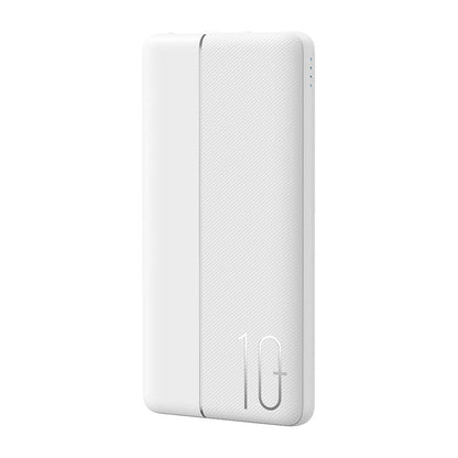 Wiwu Wi-P032 Dual USB-A ve Type-C PD LED Işık Göstergeli Taşınabilir Powerbank 10000mAh Siyah