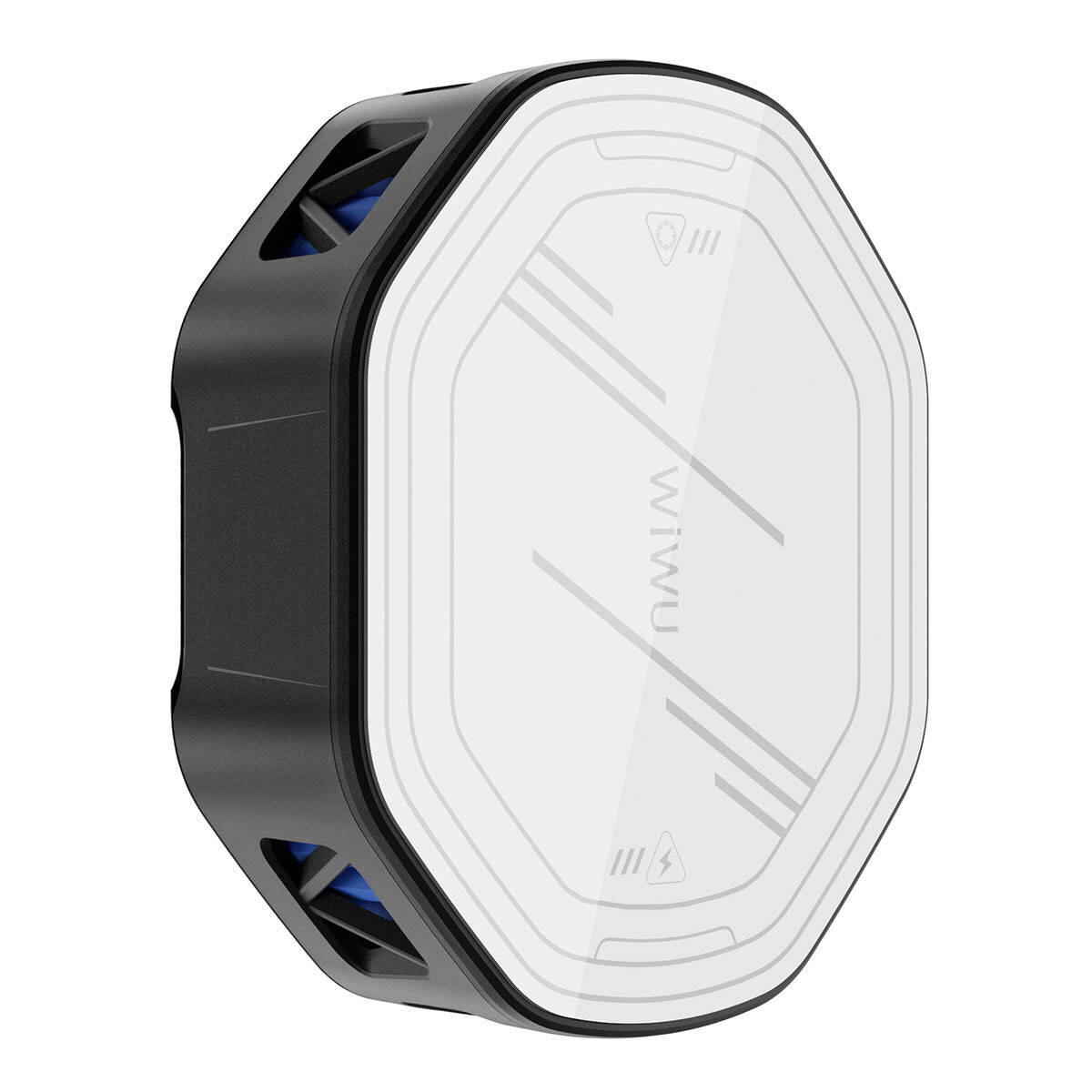 Wiwu Wi-R001 15W M-safe Şarj Özellikli RGB Işıklı Telefon Soğutucu Fan Siyah